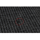 Tapis, tapis de couloir TIMO 5979 SIZAL extérieur cadre noir - PRODUIT DE DEUXIÈME QUALITÉ