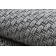 Teppich TIMO 6272 Kreis SISAL draussen hellgrau - ZWEITKLASSIGES PRODUKT