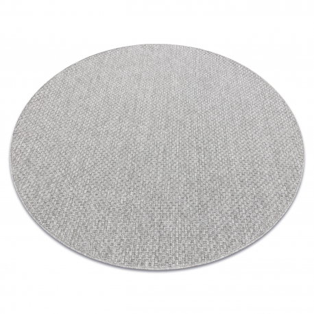 Carpet TIMO 6272 circle SISAL outdoor light grey - SECOND-RATE PRODUCT