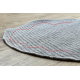 Carpet TIMO 6272 circle SISAL outdoor light grey - SECOND-RATE PRODUCT