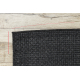 Tapis TIMO 0000 SIZAL extérieur noir - PRODUIT DE DEUXIÈME QUALITÉ