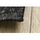 Teppich TIMO 0000 SISAL draussen schwarz - ZWEITKLASSIGES PRODUKT