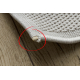 Teppich TIMO 5979 SISAL draussen Rahmen weiß - ZWEITKLASSIGES PRODUKT