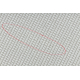 Teppich TIMO 5979 SISAL draussen Rahmen weiß - ZWEITKLASSIGES PRODUKT