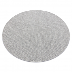 Dywan TIMO 6272 koło SZNURKOWY SIZAL outdoor jasny szary - 2 GATUNEK