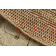 Carpet TIMO 5979 circle SISAL outdoor dark beige - SECOND-RATE PRODUCT