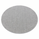 Alfombra MIMO 5979 circulo sisal exterior marco color gris claro - PRODUCTO DE SEGUNDA CLASE