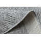 Matta TIMO 5979 circle SISAL utomhus frame light grå - ANDRA-KLASSEN PRODUKT