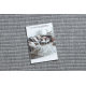 Alfombra MIMO 5979 circulo sisal exterior marco color gris claro - PRODUCTO DE SEGUNDA CLASE