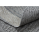 Alfombra MIMO 5979 circulo sisal exterior marco color gris claro - PRODUCTO DE SEGUNDA CLASE