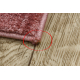 Teppich SOFTY glatt, einfarbig rosa - ZWEITKLASSIGES PRODUKT