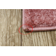 Carpet SOFTY plain, one colour pink - SECOND-RATE PRODUCT
