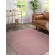 Carpet SOFTY plain, one colour pink - SECOND-RATE PRODUCT