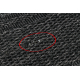 Carpet TIMO 5000 SISAL outdoor black - SECOND-RATE PRODUCT