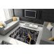 Tappeto GLOSS moderno 529A 82 Marmo, calcolo elegante, glamour nero / grigio - PRODOTTO DI SECONDO GRADO