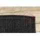 Tapis TIMO 5000 SIZAL extérieur noir - PRODUIT DE DEUXIÈME QUALITÉ
