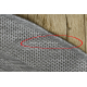 Teppich TIMO 5979 Kreis SISAL draussen Rahmen hellgrau - ZWEITKLASSIGES PRODUKT