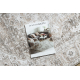 Alfombra SAMPLE FLANELL 230 2406226-7 Ornamento marco beige