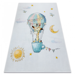 Килим SAMPLE FLANELLO 230 KIDS 240545 Повітряна куля, жираф білий