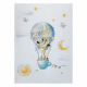 Tappeto SAMPLE FLANELLO 230 KIDS 240545 Palloncino, giraffa uniforme, bianco
