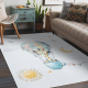 Tappeto SAMPLE FLANELLO 230 KIDS 240545 Palloncino, giraffa uniforme, bianco
