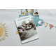 Tappeto SAMPLE FLANELLO 230 KIDS 240545 Palloncino, giraffa uniforme, bianco