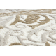 Carpet SAMPLE PARMA CK245 Frame, ornament cream / brown