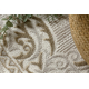 Carpet SAMPLE PARMA CK245 Frame, ornament cream / brown