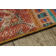 Carpet SAMPLE FLEXI AL 16G08-35HD Patchwork, oriental burgundy / terracotta / navy blue