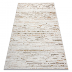 Alfombra SAMPLE SANTANA C2607A Líneas crema / terracota