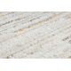 Teppich SAMPLE SANTANA C2607A Linien creme / terrakotta