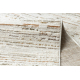 Carpet SAMPLE SANTANA C2607A Lines cream / terracotta