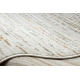 Teppich SAMPLE SANTANA C2607A Linien creme / terrakotta