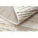Teppich SAMPLE SANTANA C2607A Linien creme / terrakotta