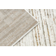 Tapis SAMPLE SANTANA C2607A Lignes crème / terre cuite