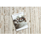 Carpet SAMPLE SANTANA C2607A Lines cream / terracotta