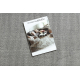 Alfombra SAMPLE PARMA 9001 Líneas gris / crema