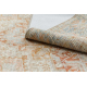 Tapijt SAMPLE VELVET ASTAR t0689 Ornament, vintage terracotta / beige