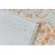 Carpet SAMPLE VELVET ASTAR t0689 Ornament, vintage terracotta / beige