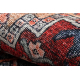 Tappeto SAMPLE UNIQUE h0935 Ornamento rosso / beige