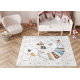 Tapis SAMPLE CAROUSEL 11493A Chats crème / beige