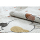 Tapis SAMPLE CAROUSEL 11493A Chats crème / beige