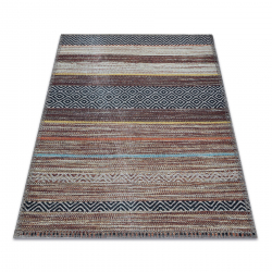 Alfombra SAMPLE SADI Boho marrón / crema