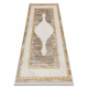 Carpet SAMPLE VERSAY 51422D Frame, ornament cream / brown