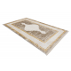 Carpet SAMPLE VERSAY 51422D Frame, ornament cream / brown