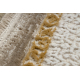 Carpet SAMPLE VERSAY 51422D Frame, ornament cream / brown