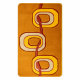 Tapis FLORYA 1601 orange 