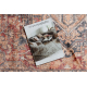 Alfombra SAMPLE KADIFE KA-11-h0485-1-vin Ornamento beige / rojo