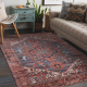 Carpet SAMPLE ASPEN 2022-2-13 Ornament red / dark blue