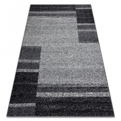 Carpet SILVER Giga geometric grey